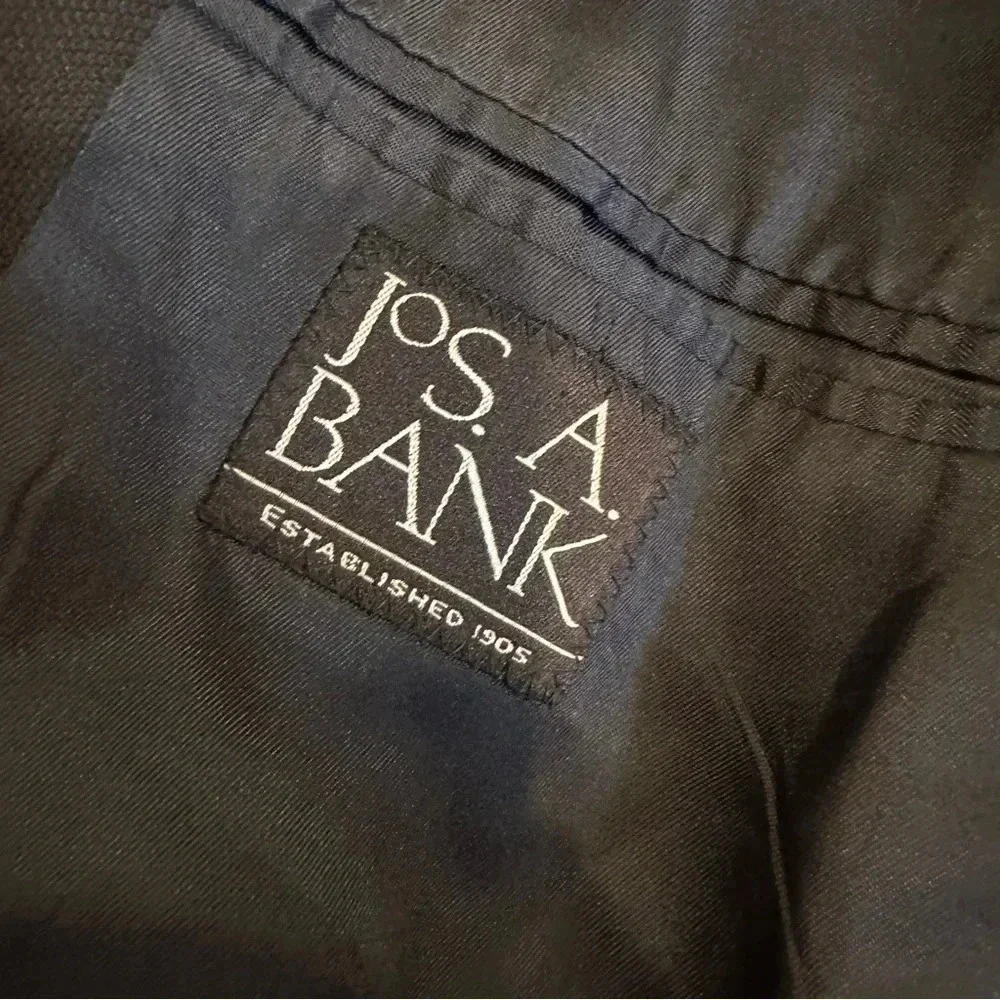 Men’s Jos. A. Bank Black Two Button Black Suit Coat